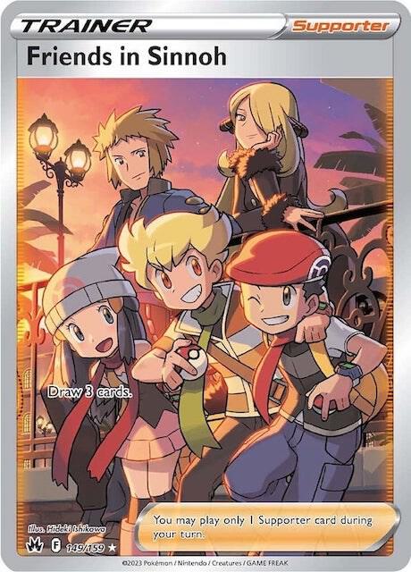 Friends in Sinnoh (Full Art) | SWSH: Crown Zenith #149/159
