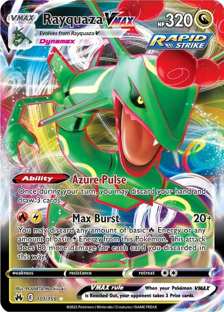 Rayquaza VMAX (101) - SWSH: Crown Zenith (CRZ)