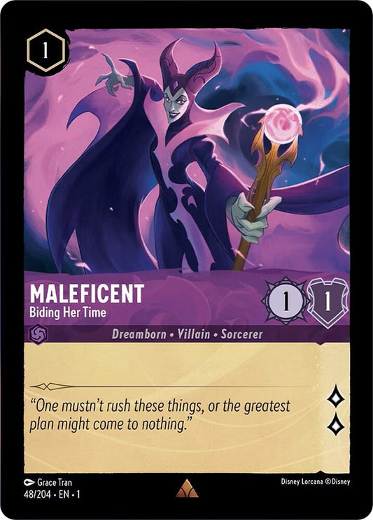 Maleficent - Biding Her Time - The First Chapter (1) Cold Foil