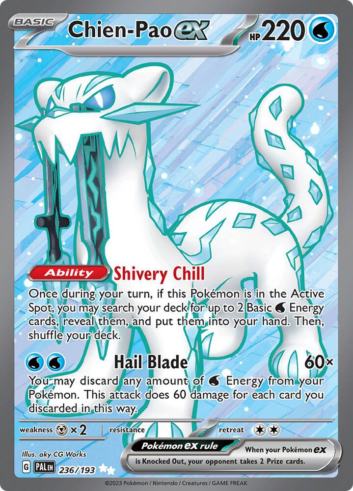 Chien-Pao ex - 236/193 | SV02: Paldea Evolved #236/193