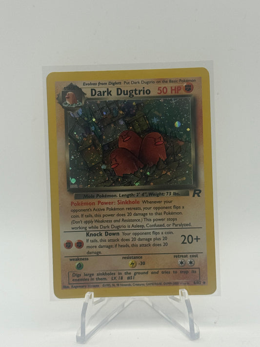 Dark Dugtrio (6) - Team Rocket LP-MP