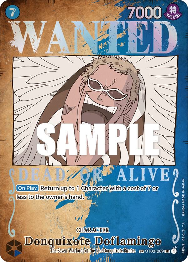 Donquixote Doflamingo (Wanted Poster) | Pillars of Strength #ST03-009