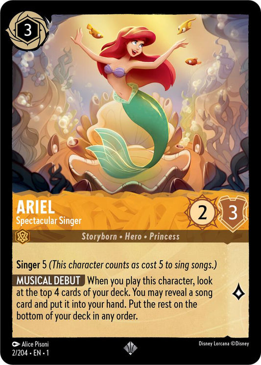 Ariel - Spectacular Singer - The First Chapter (1) Cold Foil