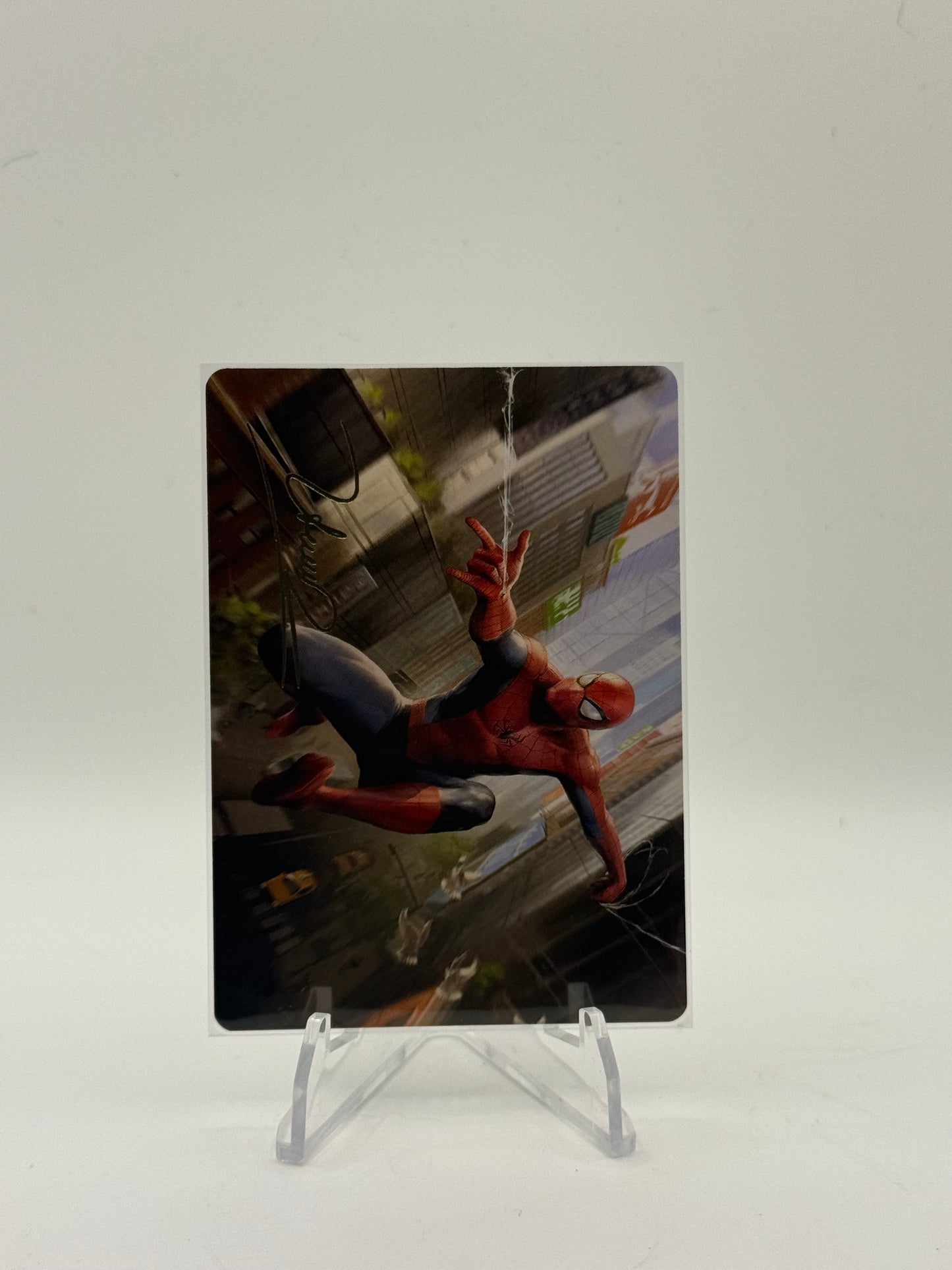 Amazing Spider-Man Art Card (24/54) (Gold-Stamped Signature) - Art Series: Marvel's Spider-Man