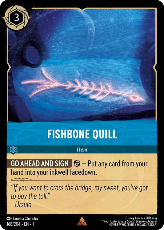 Fishbone Quill - The First Chapter (1) Cold Foil