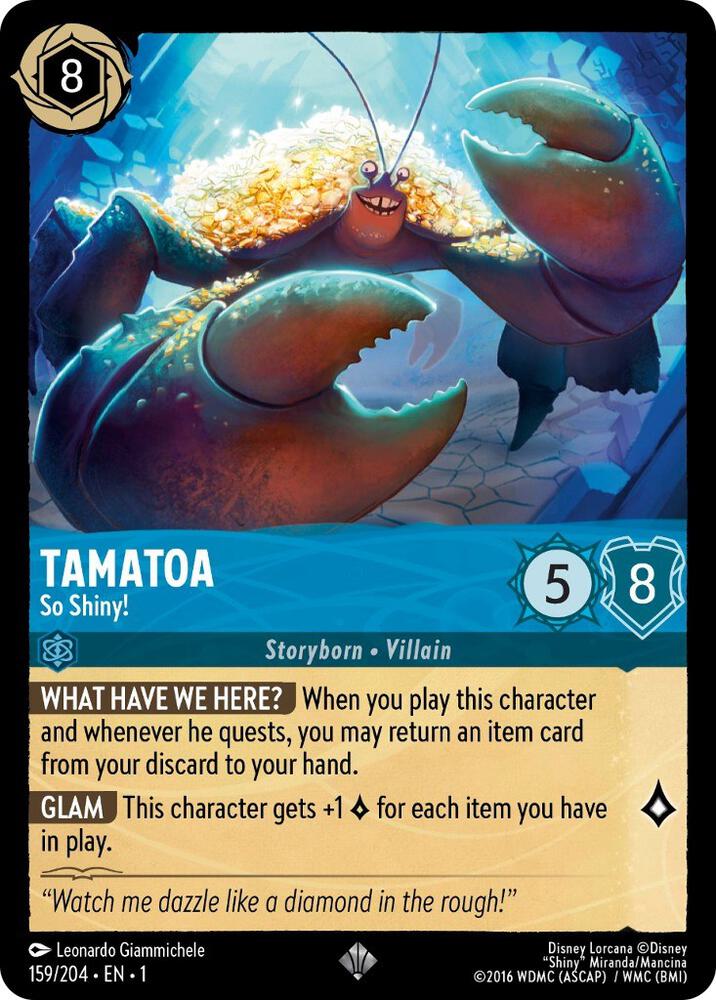 Tamatoa - So Shiny! - The First Chapter (1) Cold Foil