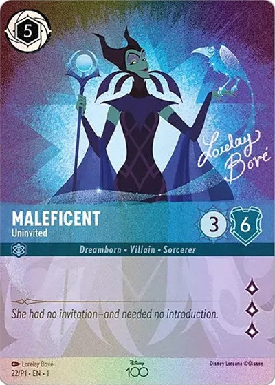 Maleficent - Uninvited (Alternate Art) | Disney100 Promos #22