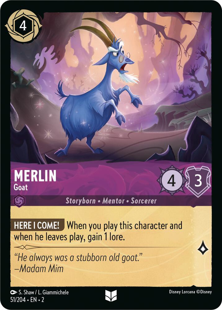 Merlin - Goat - Rise of the Floodborn (2) Cold Foil