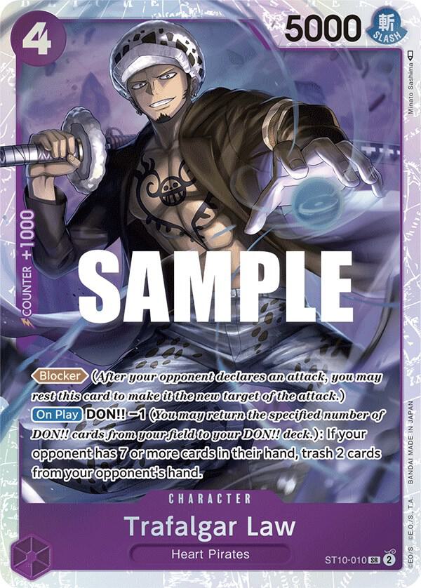 Trafalgar Law (010) | Ultra Deck: The Three Captains #ST10-010