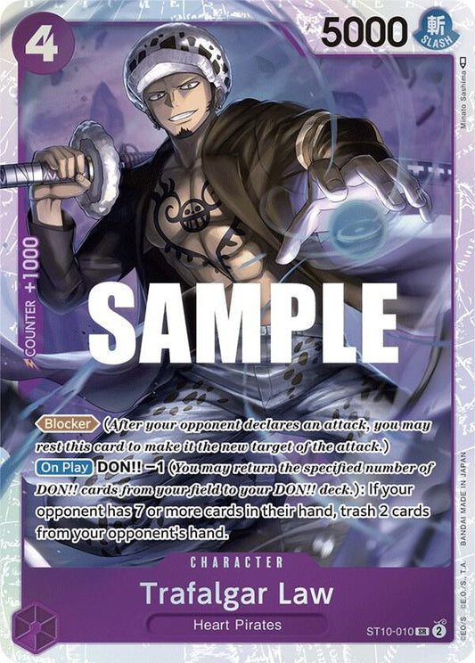 Trafalgar Law (010) | Ultra Deck: The Three Captains #ST10-010
