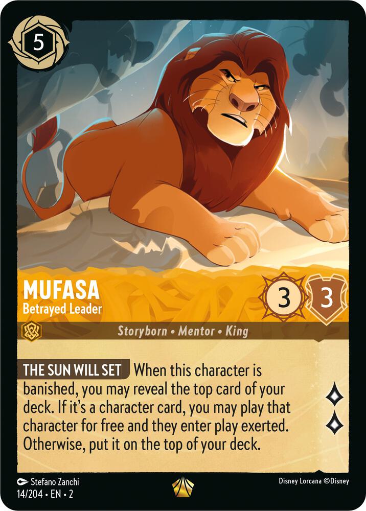 Mufasa - Betrayed Leader | Rise of the Floodborn #14/204