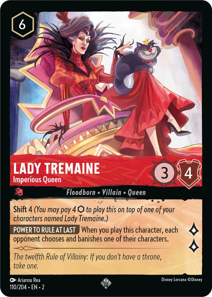 Lady Tremaine - Imperious Queen - Rise of the Floodborn Cold Foil