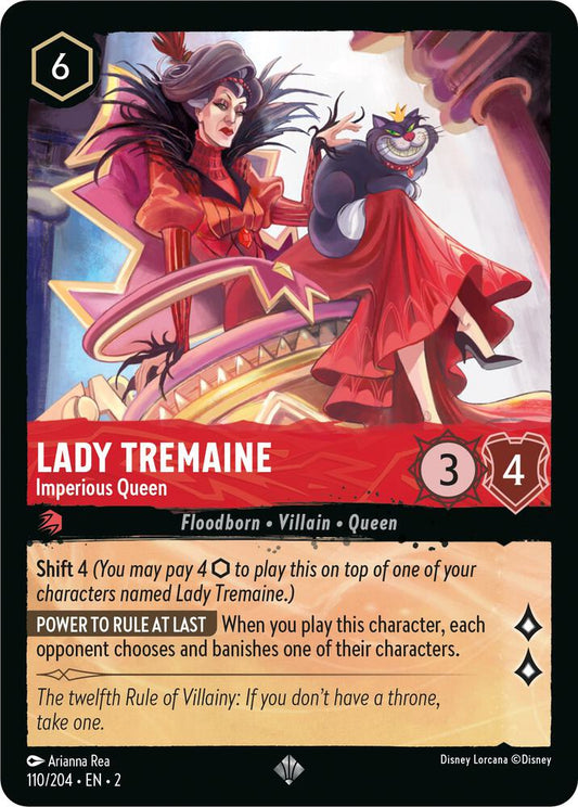 Lady Tremaine - Imperious Queen - Rise of the Floodborn Cold Foil