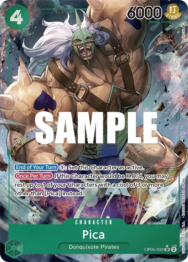 Pica (Alternate Art) | Awakening of the New Era #OP05-032
