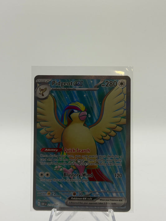 Pidgeot ex - 217/197 - SV03: Obsidian Flames