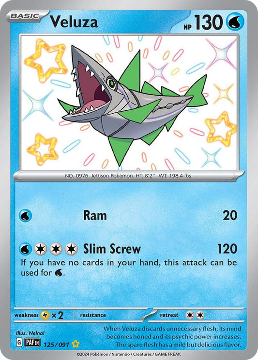 Veluza - 125/091 | SV: Paldean Fates #125/091