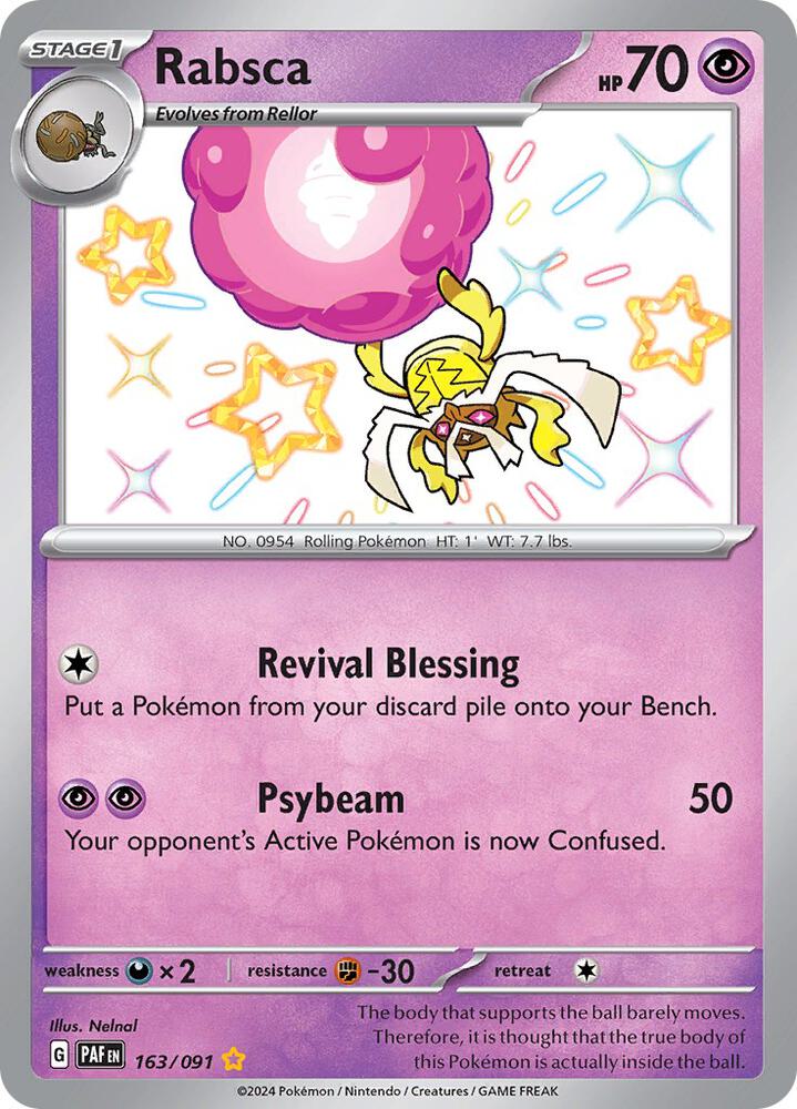 Rabsca | SV: Paldean Fates #163/091