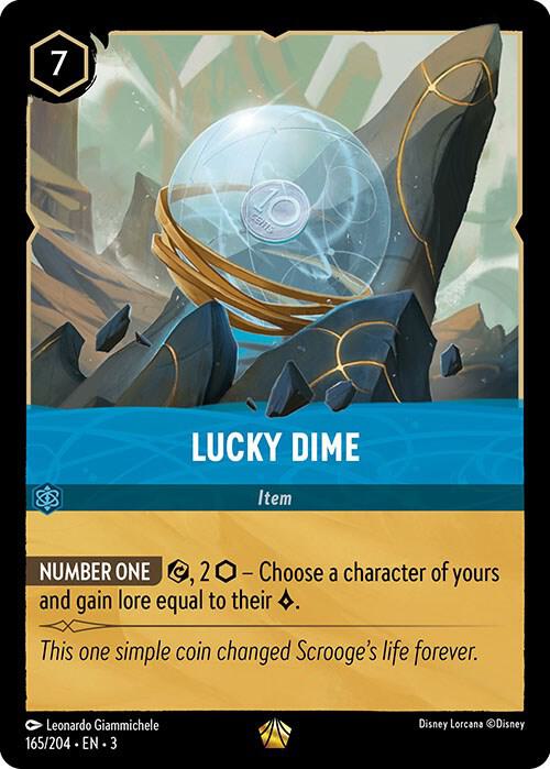 Lucky Dime - Into the Inklands Cold Foil