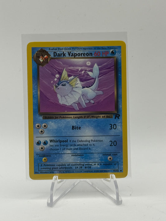 Dark Vaporeon - Team Rocket NM
