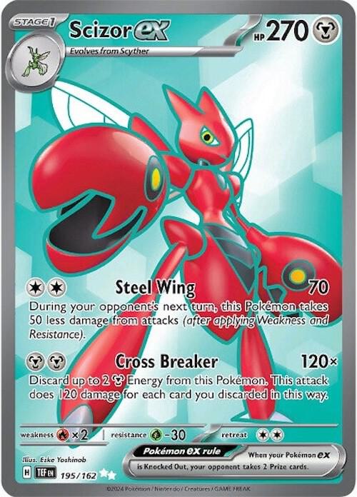 Scizor ex - 195/162 | SV05: Temporal Forces #195/162