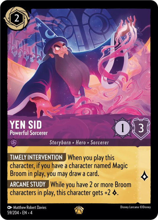 Yen Sid - Powerful Sorcerer | Ursula's Return #59/204