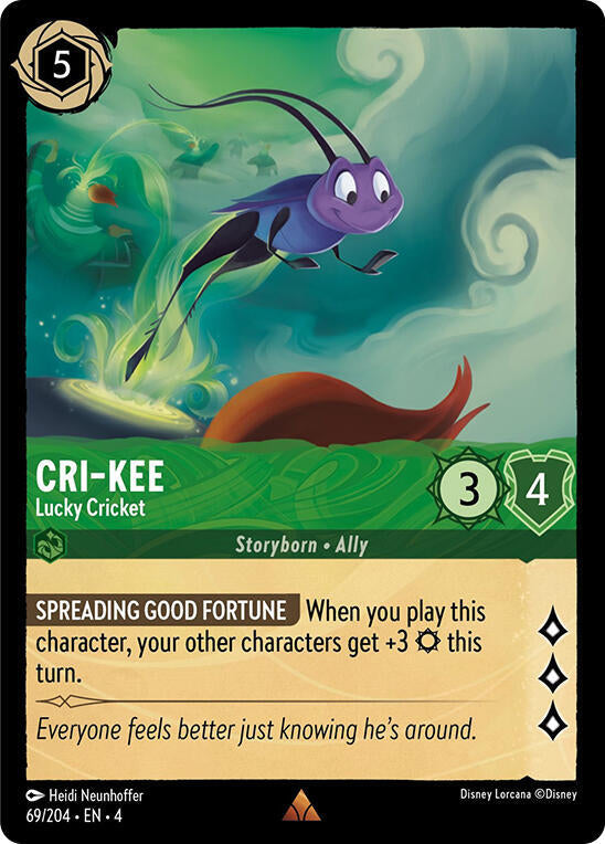 Cri-Kee - Lucky Cricket - Ursula's Return (4) Cold Foil