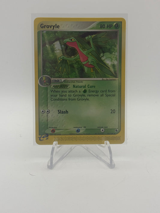 Grovyle - 32/109 - Ruby and Sapphire NM