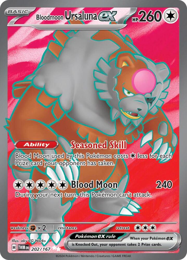 Bloodmoon Ursaluna ex - 202/167 | SV06: Twilight Masquerade #202/167