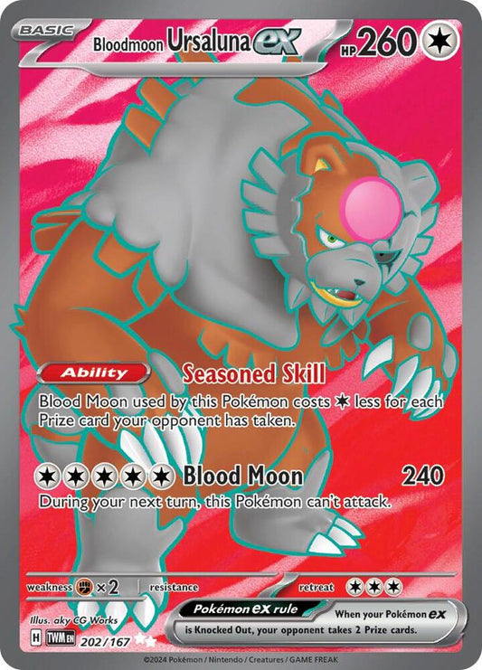 Bloodmoon Ursaluna ex - 202/167 | SV06: Twilight Masquerade #202/167
