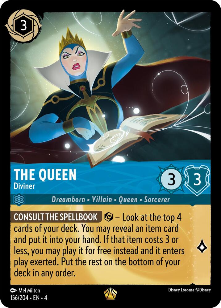 The Queen - Diviner - Ursula's Return (4) Cold Foil