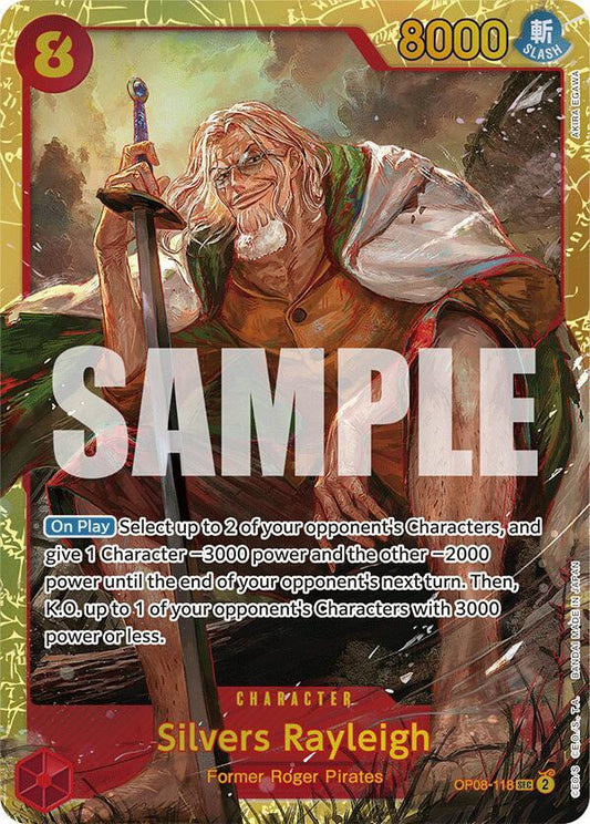 Silvers Rayleigh | Two Legends #OP08-118