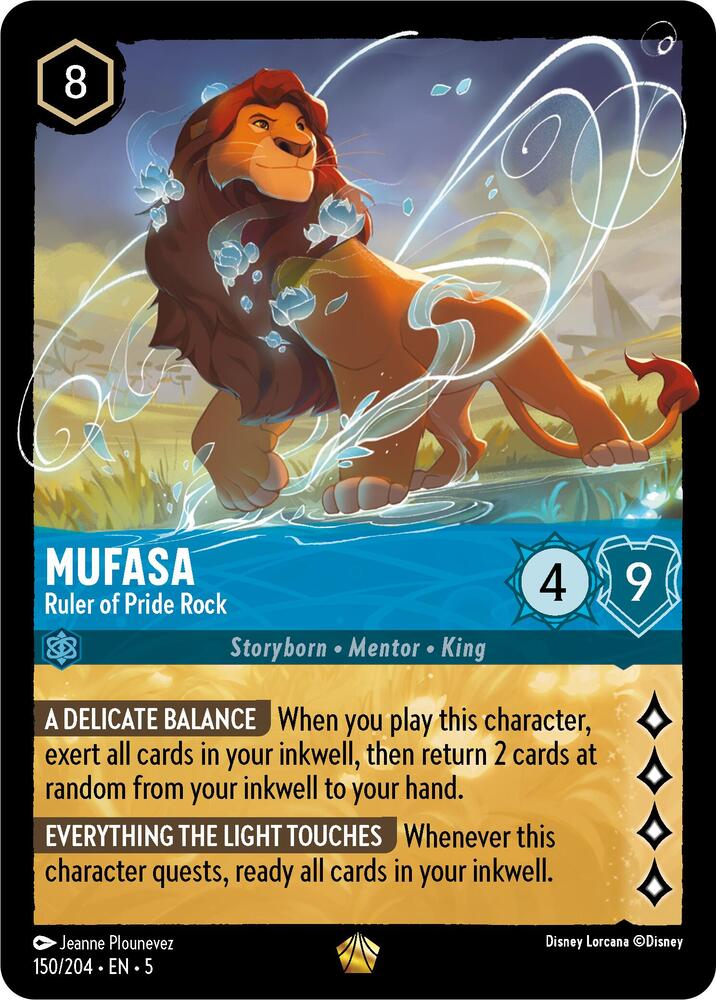 Mufasa - Ruler of Pride Rock | Shimmering Skies #150/204