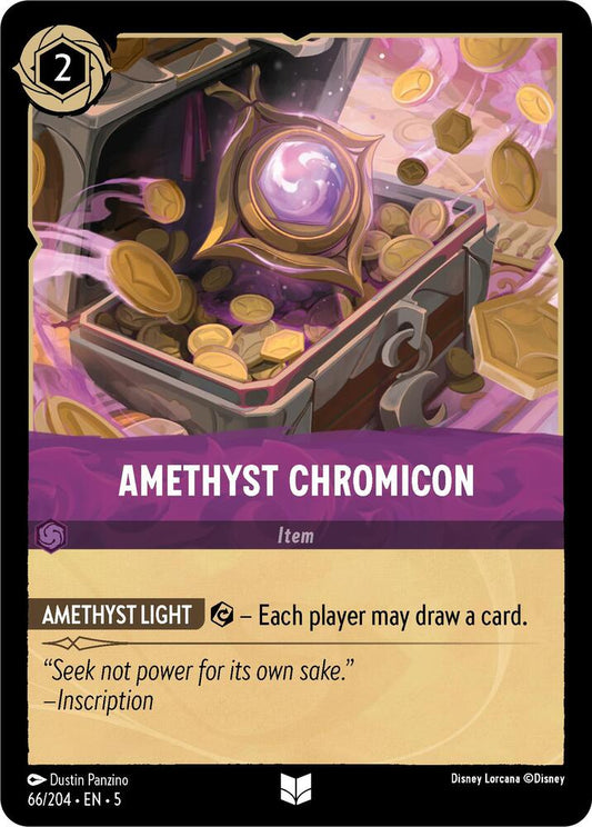 Amethyst Chromicon - Shimmering Skies (5) Cold Foil