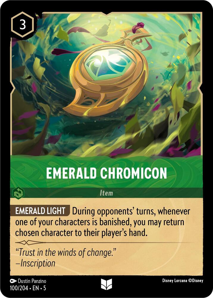 Emerald Chromicon - Shimmering Skies (5) Cold Foil