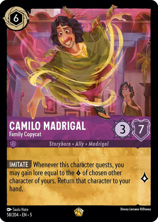 Camilo Madrigal - Family Copycat - Shimmering Skies (5) Cold Foil