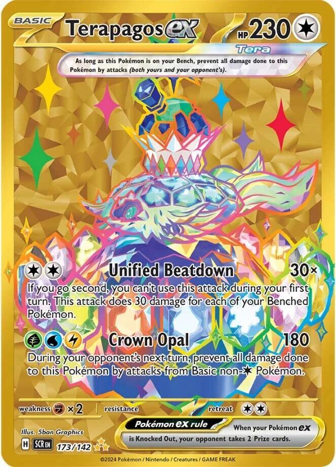 Terapagos ex - 173/142 | SV07: Stellar Crown #173/142