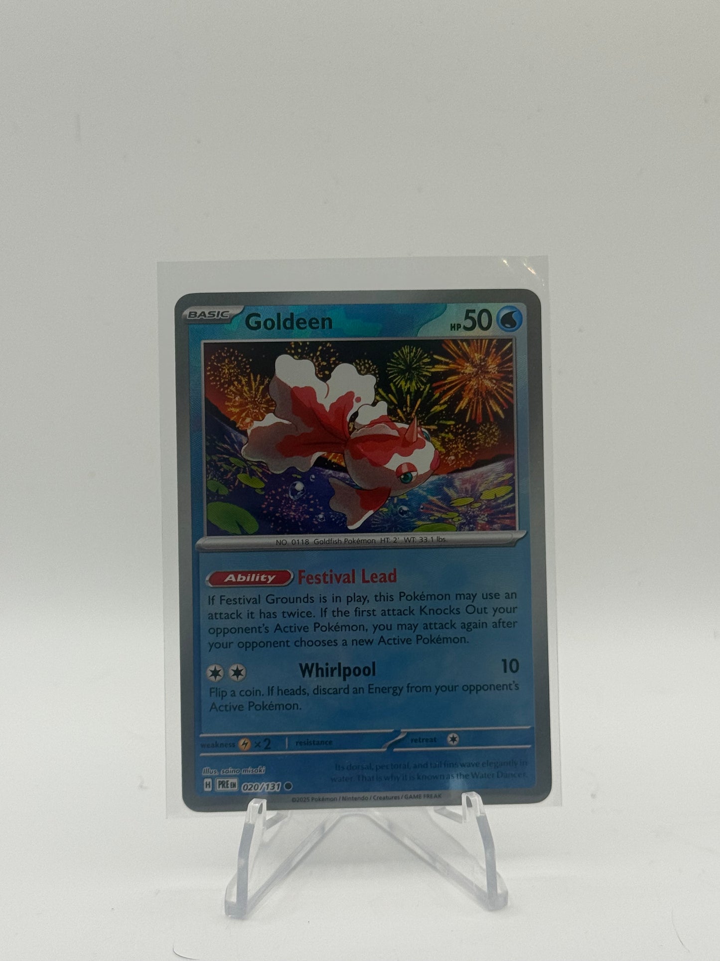 Goldeen (Master Ball Pattern) - SV: Prismatic Evolutions 020/131