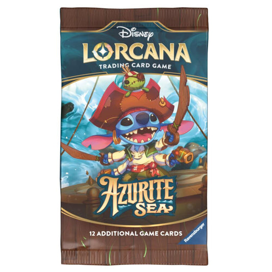 Disney Lorcana: Azurite Sea Booster Pack | Azurite Sea