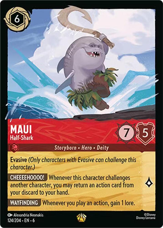 Maui - Half-Shark - Azurite Sea (6) Cold Foil