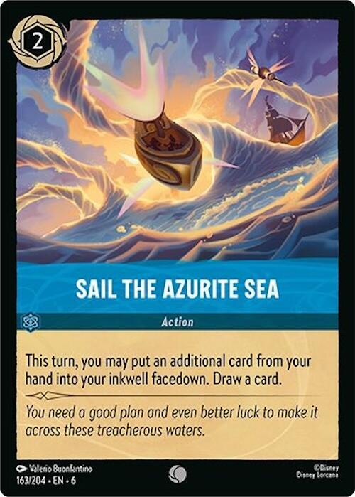Sail the Azurite Sea - Azurite Sea (6) Cold Foil