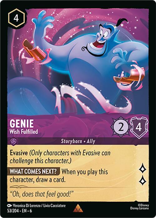 Genie - Wish Fulfilled - Azurite Sea (6) Cold Foil
