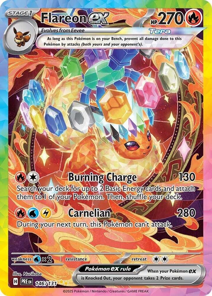 Flareon ex - 146/131 | SV: Prismatic Evolutions #146/131