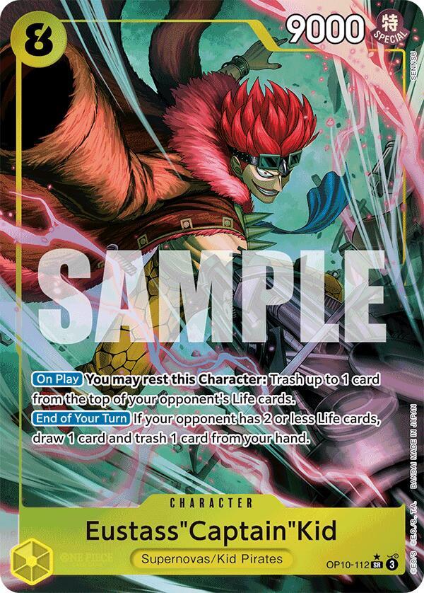 Eustass"Captain"Kid (112) (Parallel) | Royal Blood #OP10-112