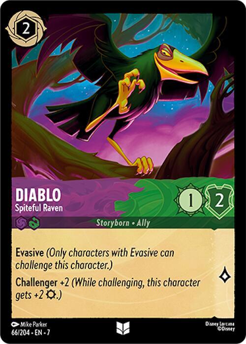 Diablo - Spiteful Raven - Archazia's Island (7) Cold Foil