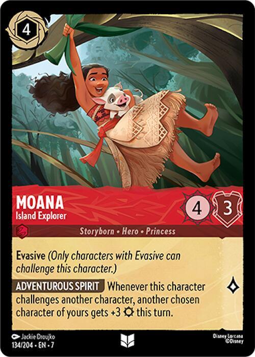 Moana - Island Explorer - Archazia's Island (7) Cold Foil