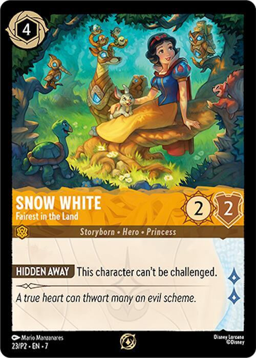 Snow White - Fairest in the Land - Disney Lorcana Promo Cards (DLPC)