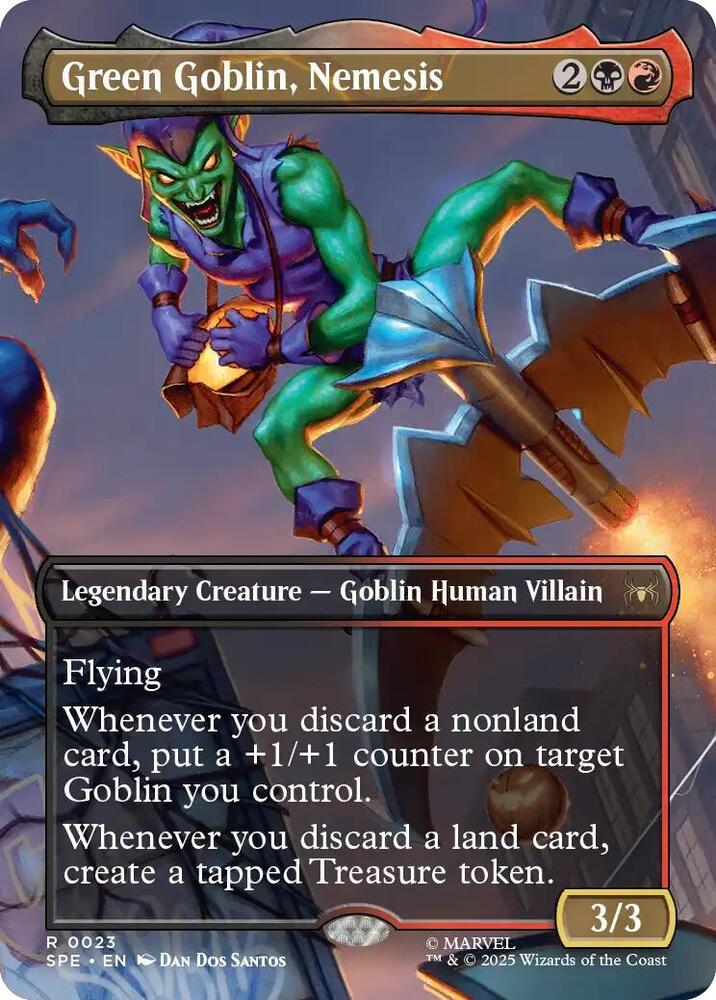 Green Goblin, Nemesis (Borderless) | Marvel's Spider-Man: Eternal-Legal #23