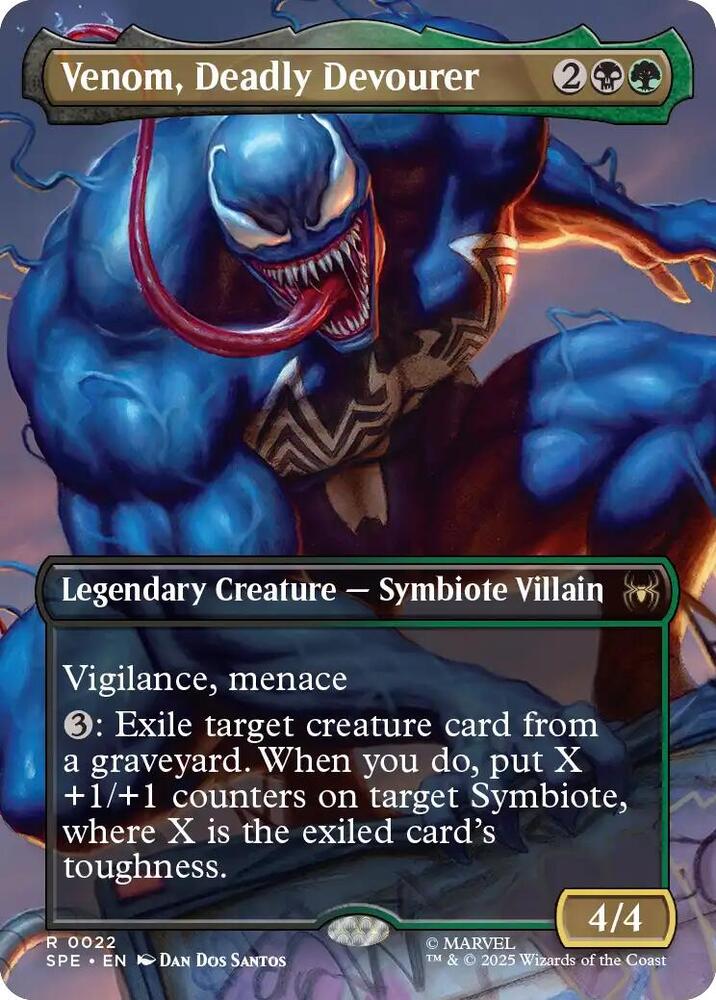 Venom, Deadly Devourer (Borderless) | Marvel's Spider-Man: Eternal-Legal #22