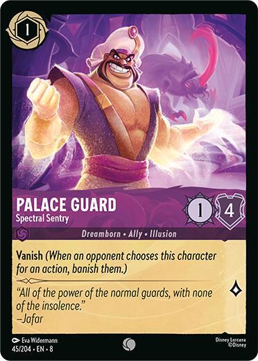 Palace Guard - Spectral Sentry - Reign of Jafar (8) Cold Foil