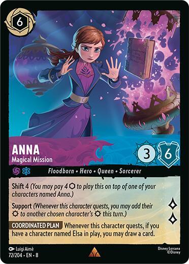 Anna - Magical Mission - Reign of Jafar (8) Cold Foil
